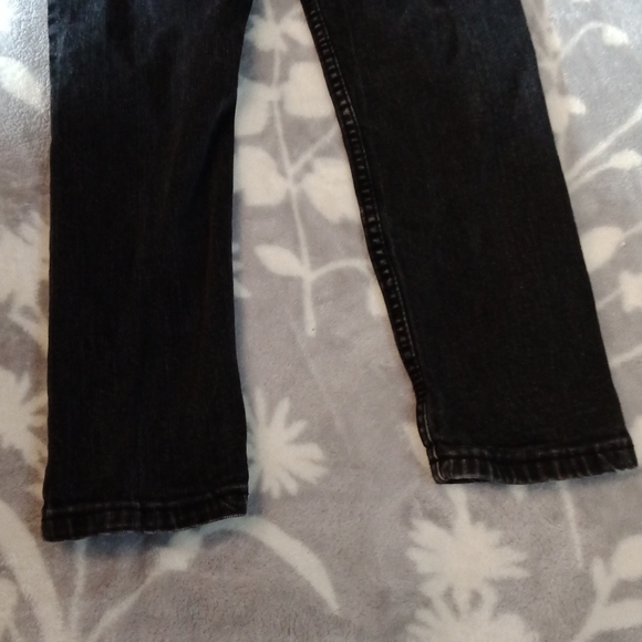 Cool Levi's 511 black Sz 7 Reg slim/adjustable waist jeans - Picture 5 of 9